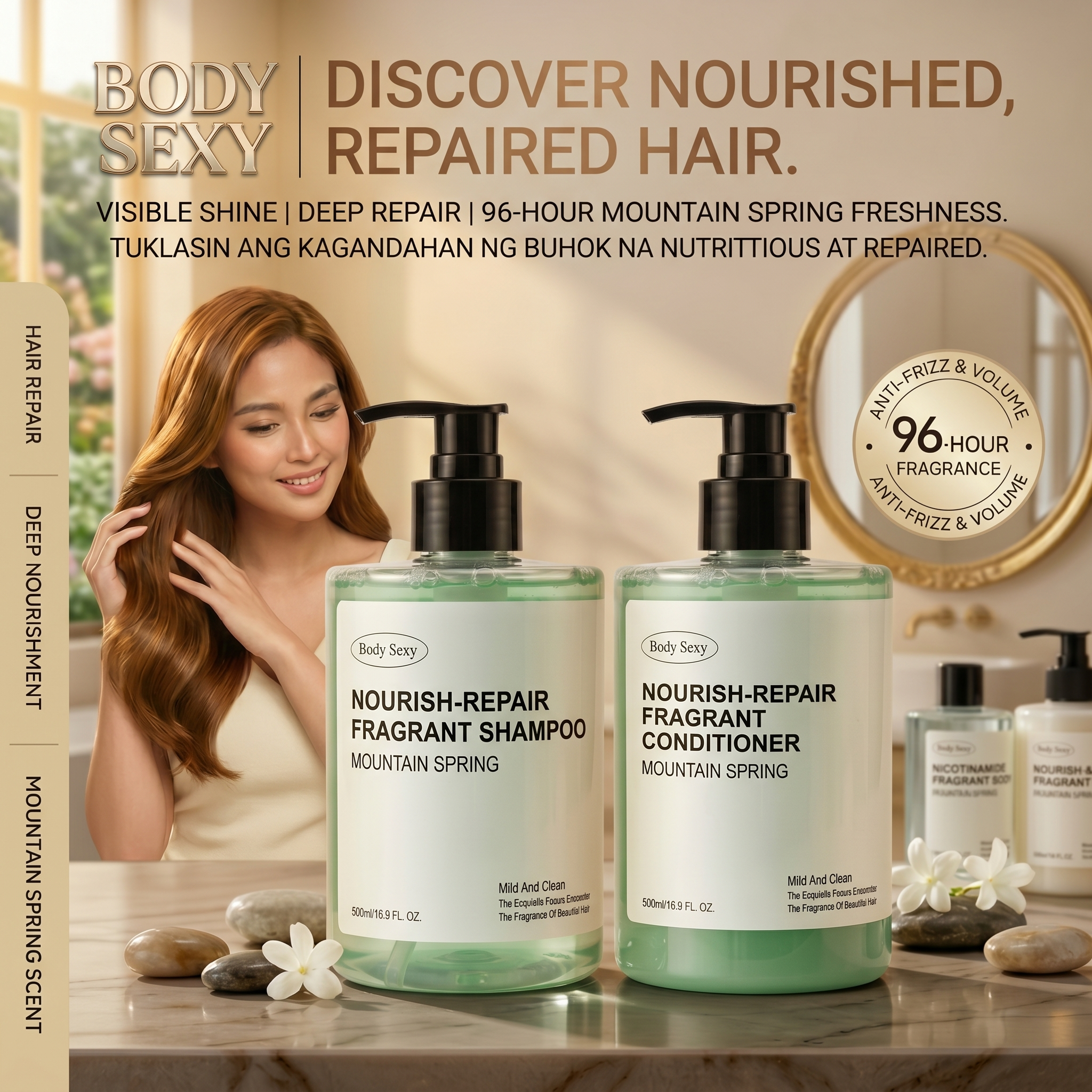 BodySexy Niacinamide Fragrance Shampoo